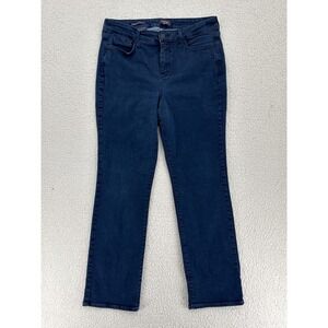 NYDJ Marilyn Straight Jeans Women's Size 14 Rinse Wash Lift Tuck Technology